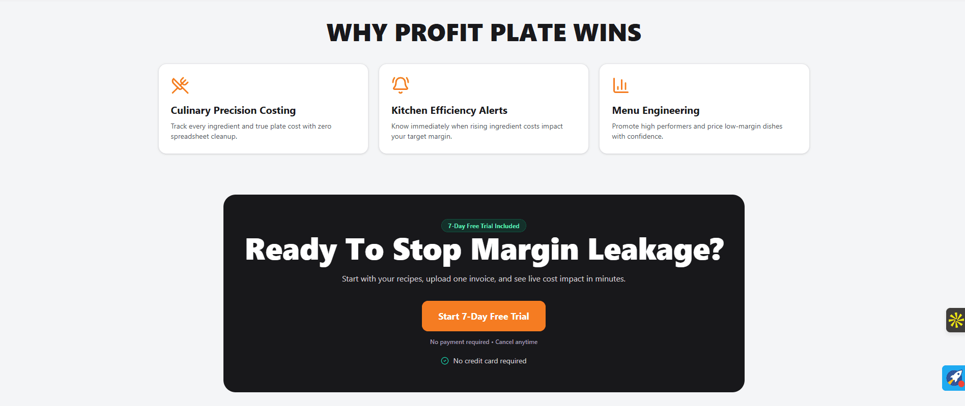 ProfitPlate — Restaurant Profitability SaaS