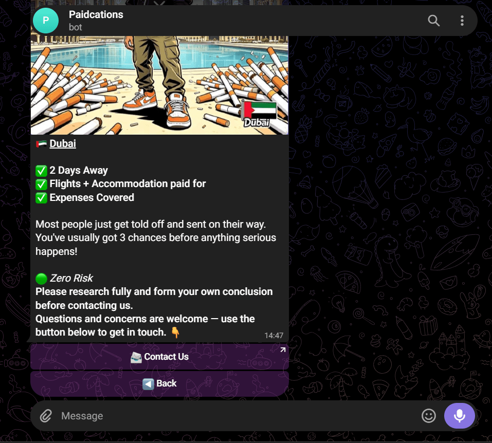 Telegram Automation Systems project showcase